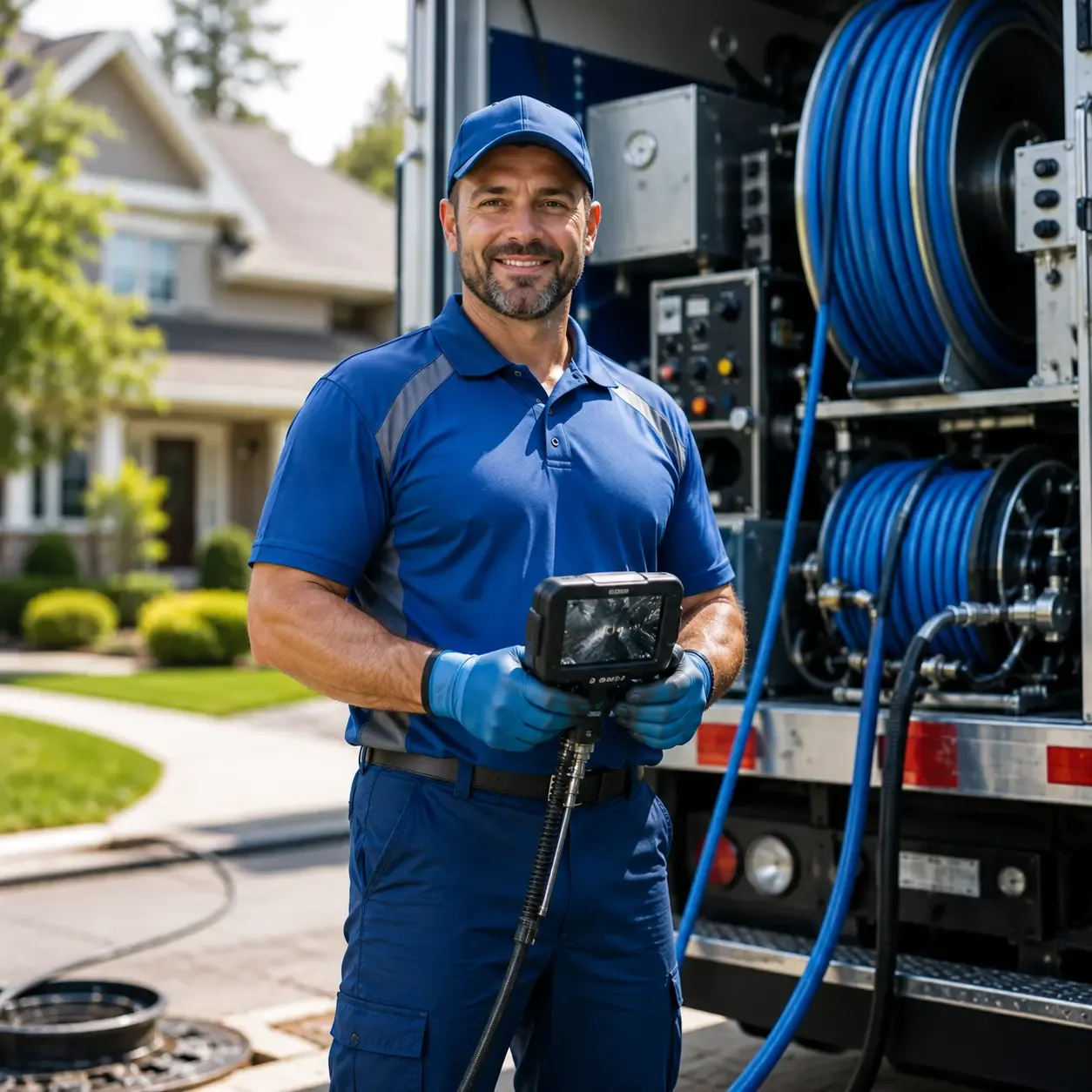 Local outdoor drain cleaning specialists in South Charleston, OH